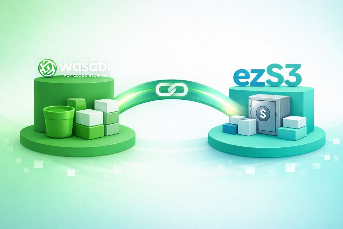 Using Wasabi with ezS3 for Cost-Effective Storage